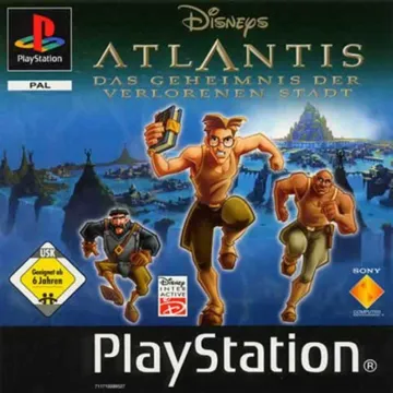 Disneyn Atlantis - Kadonnut Kaupunki (FI) box cover front